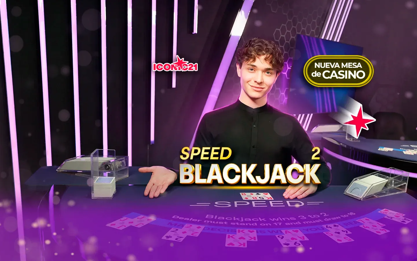 Iconic21 new mesa Blackjack VEN