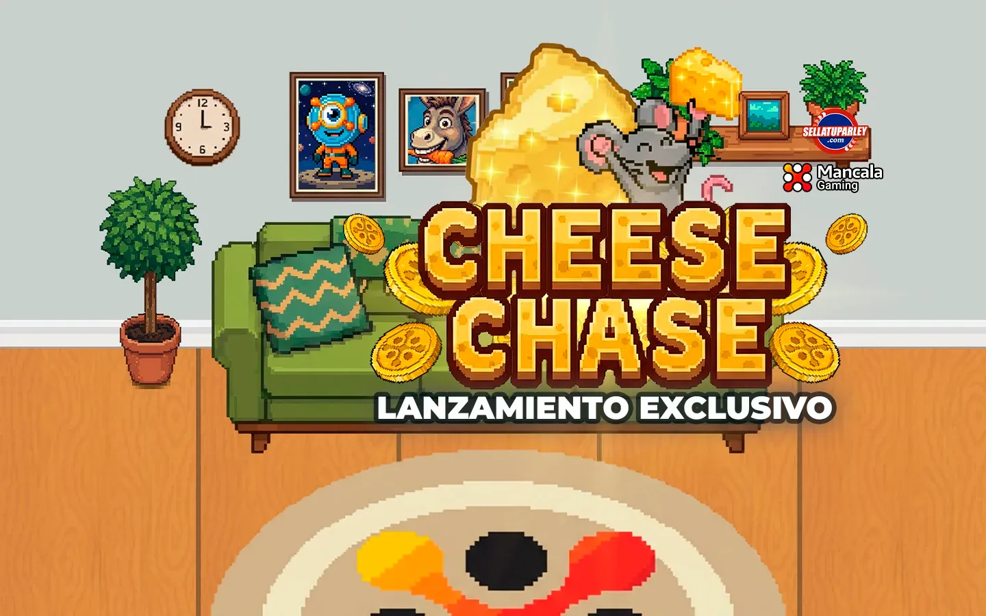 Mancala Cheese Chase exclusivo
