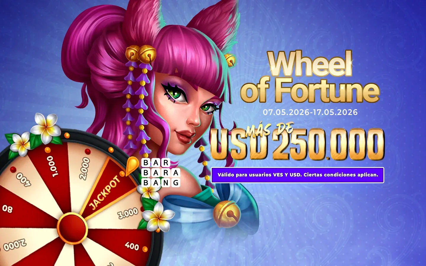 Barbarabang Wheel Of Fortunes VEN