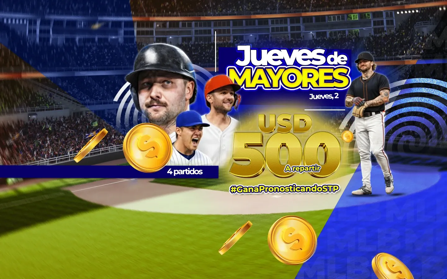 Slider MLB Jueves de Mayores VEN