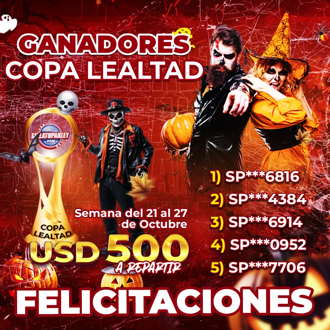 Ganadores Copa lealtad