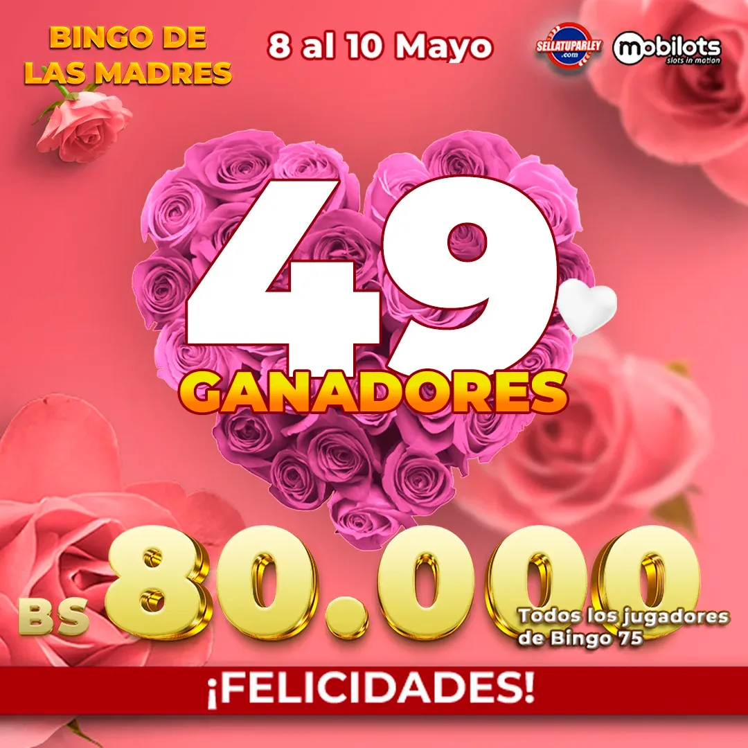 Ganadores Gana Premios misteriosos en el Casino en Vivo de Mobilots en Sellatuparley.com  