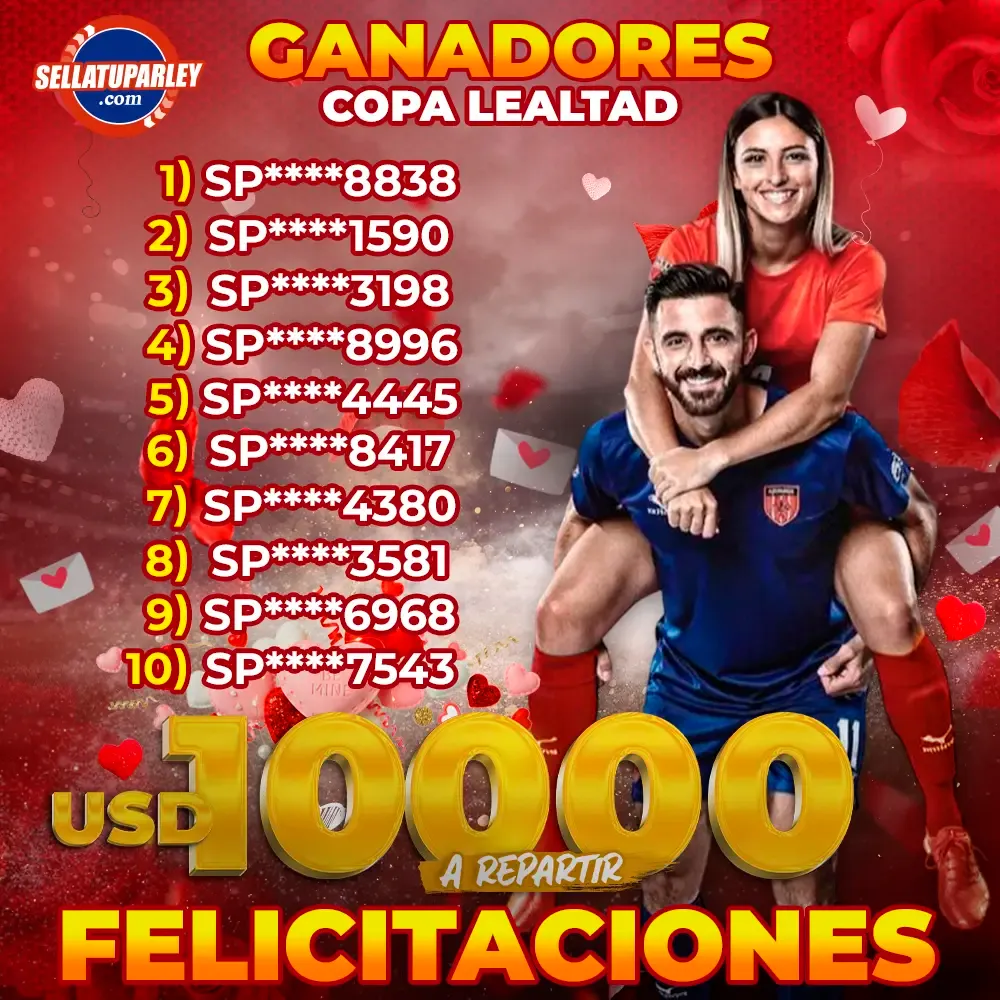 Ganadores Copa lealtad