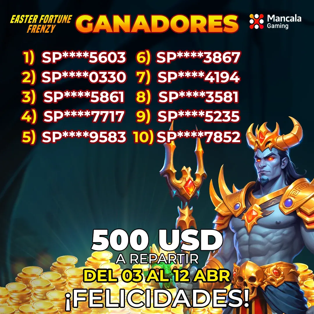 Ganadores Big Money Bang con Sellatuparley y 3 Oaks Gaming 