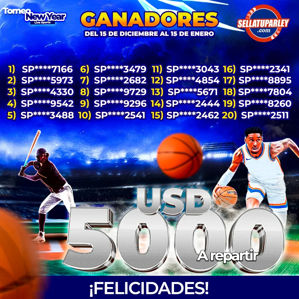 Ganadores Big Money Bang con Sellatuparley y 3 Oaks Gaming 