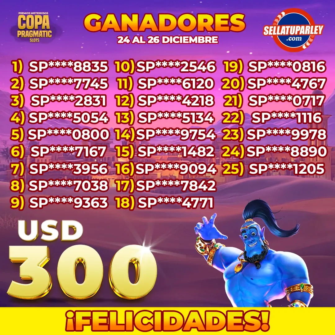 Ganadores Gana Premios Misteriosos Black Friday Spins con Pragmatic Play 